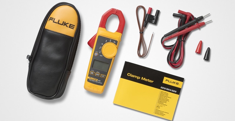 Fluke 325-Meets IEC safety standard 61010