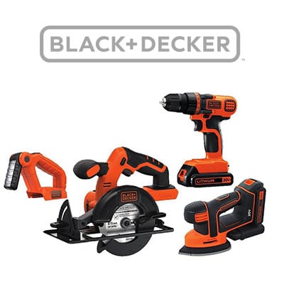 Black and Decker Combo Tool Kit