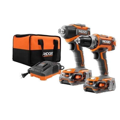 18Volt Gen5X Lithium-Ion Cordless Brushless Hammer Drill and Impact Driver Combo Kit Product Image