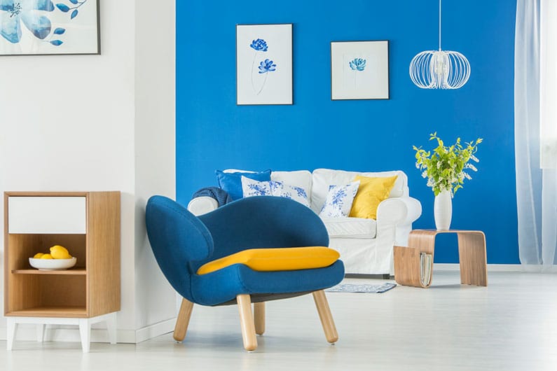 How to choose an accent wall color
